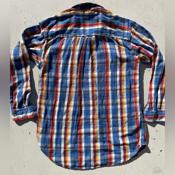 Denim & Supply Ralph Lauren Multicolor Plaid Casual Button Down Shirt - Picture 8 of 13